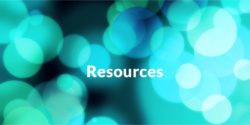 Header with the word Resources