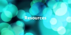 Header with the word Resources